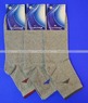 Золотая игла носки мужские укороченные спортивные с лайкрой C-1010 Черные