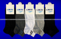 LIMAX носки укороченные мужские бамбук 61177